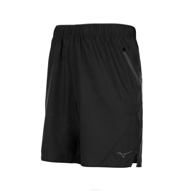 Mizuno alfa 9" kort uniseks kleding zwart(9090) VZJP1338