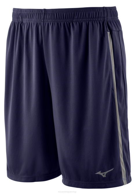 Mizuno icon 6" trainingsshort jongen kleding marine-houtskool VZJP1360