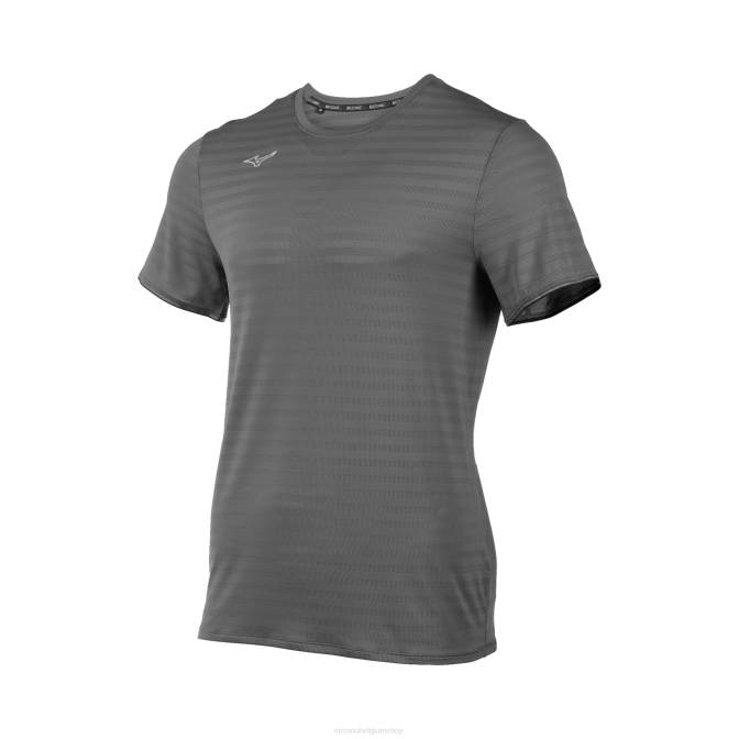 Mizuno atletisch eco-T-shirt met korte mouwen Heren kleding stille schaduw(9i9i) VZJP1452