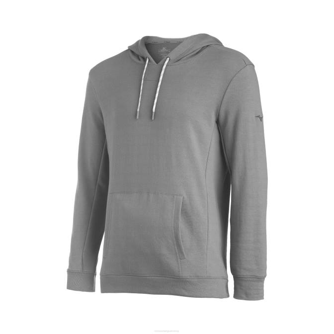 Mizuno comp warming-up hoodie jeugd kleding grijs(9191) VZJP1548
