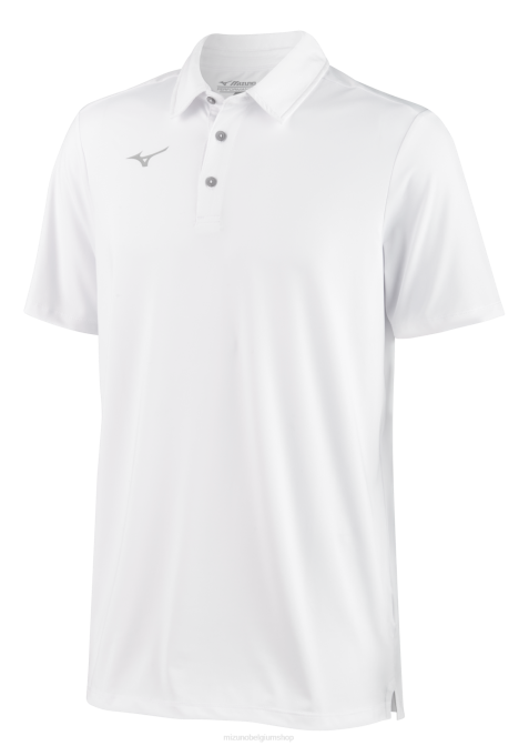 Mizuno versnellen polo Heren kleding wit(0000) VZJP1353