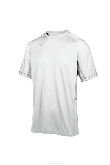 Mizuno aerolite crew baseball jersey jeugd kleding wit(0000) VZJP1275