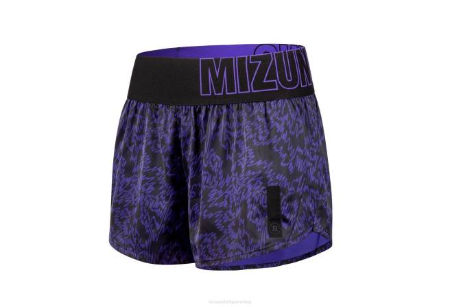 Mizuno ronda rousey judoka kort vrouwen kleding zwart(9090) VZJP2728