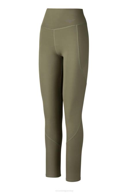 Mizuno instinct strak over de volledige lengte vrouwen kleding druivenblad (8d8d) VZJP301