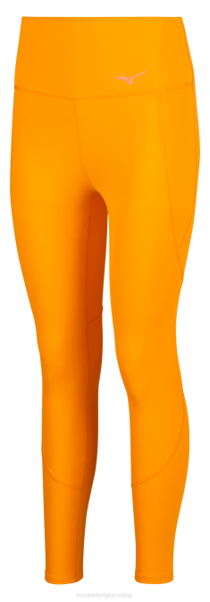 Mizuno instinct strak over de volledige lengte vrouwen kleding stralend geel(3333) VZJP300