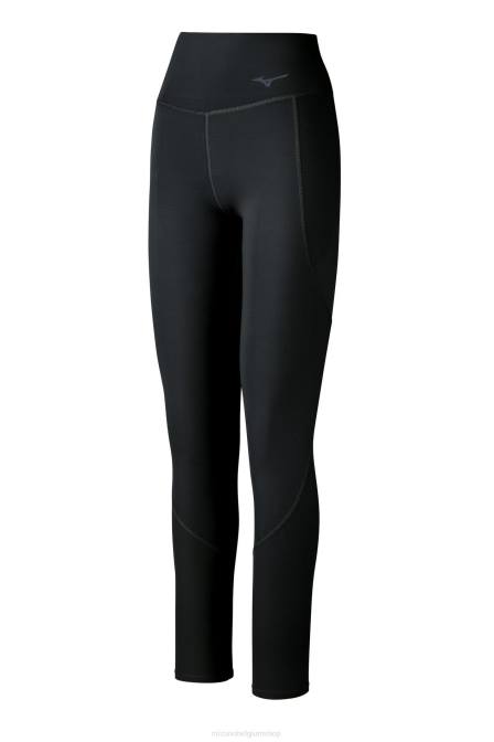Mizuno instinct strak over de volledige lengte vrouwen kleding zwart(9090) VZJP298