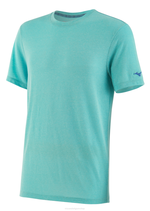 Mizuno infinity training T-shirt met korte mouwen Heren kleding jurkblauw(5q5q) VZJP2760