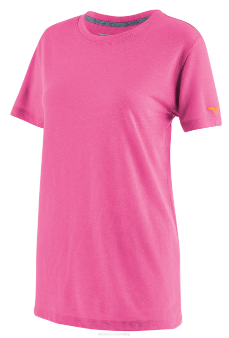 Mizuno infinity training T-shirt met korte mouwen vrouwen kleding festivalfuchsia(6w6w) VZJP2768