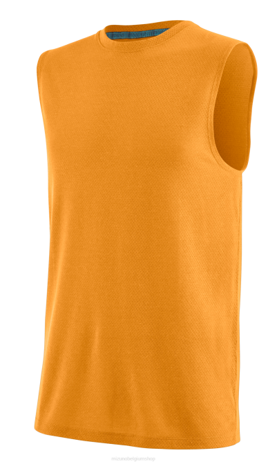 Mizuno oneindige training spier tank Heren kleding stralend geel(3333) VZJP2756