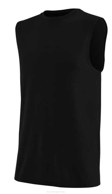 Mizuno oneindige training spier tank Heren kleding zwart(9090) VZJP2755