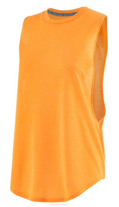 Mizuno oneindige training spier tank vrouwen kleding stralend geel(3333) VZJP2763