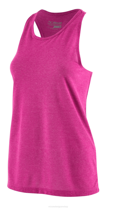 Mizuno oneindige trainingstank vrouwen kleding festivalfuchsia(6w6w) VZJP2772