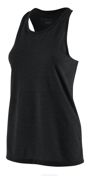 Mizuno oneindige trainingstank vrouwen kleding zwart(9090) VZJP2773