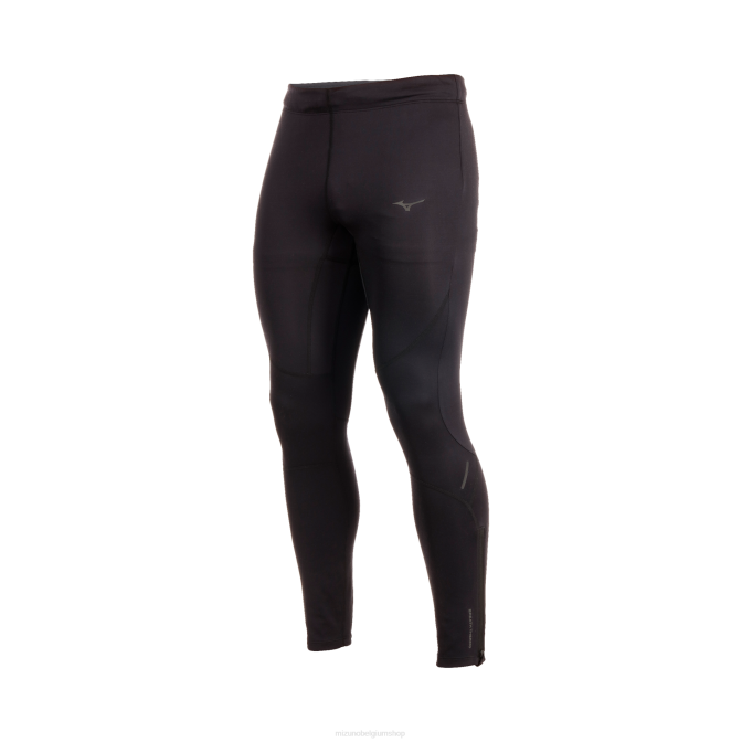 Mizuno adem thermo loopt strak Heren kleding zwart(9090) VZJP290