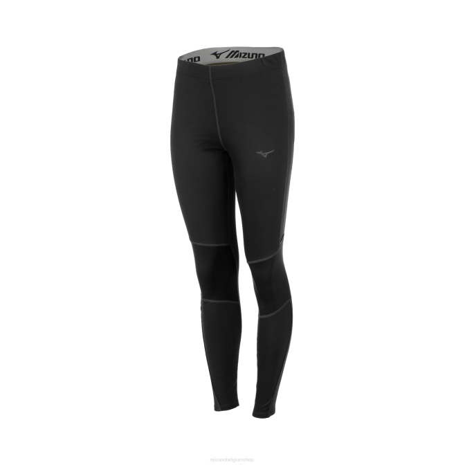 Mizuno adem thermo loopt strak vrouwen kleding zwart(9090) VZJP352