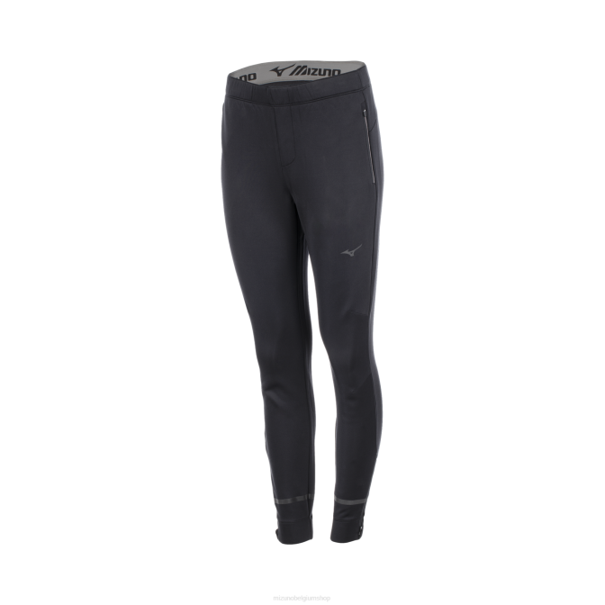 Mizuno alpha hardloopbroek vrouwen kleding zwart(9090) VZJP364