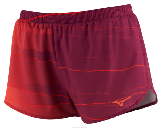Mizuno 2,5-inch bedrukbare eco-korte broek vrouwen kleding Oost-Indische kers (1e1e) VZJP358