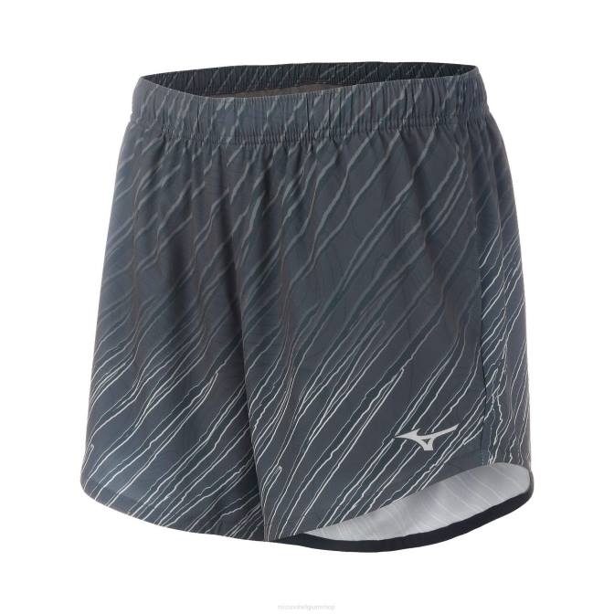 Mizuno 5 "bedrukbare hardloopbroek met voering vrouwen kleding schors-magneet(pr51) VZJP258