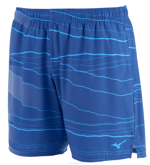 Mizuno afdrukbare eco 7" loopt tekort Heren kleding olympischblauw(ybyb) VZJP324