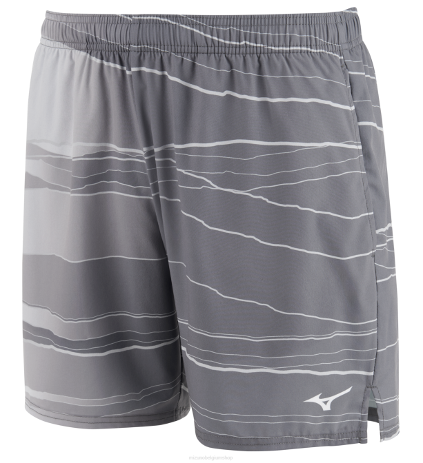 Mizuno afdrukbare eco 7" loopt tekort Heren kleding stille schaduw(9i9i) VZJP325