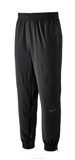 Mizuno breaker team broek uniseks kleding zwart(9090) VZJP1294