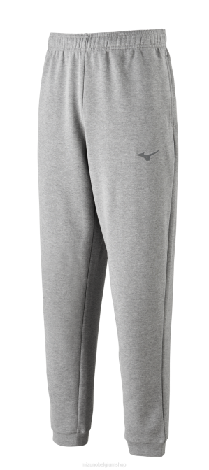 Mizuno challenger joggingbroek uniseks kleding grijs gemêleerd(9595) VZJP1343