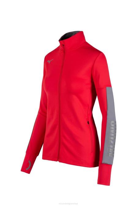 Mizuno alpha quest jas vrouwen kleding roodtint(109i) VZJP2042