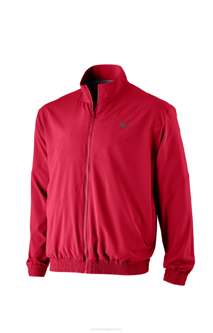 Mizuno breaker team jack uniseks kleding rood(1010) VZJP1290