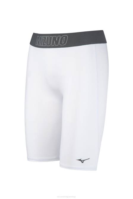 Mizuno compressie glijden kort vrouwen kleding wit(0000) VZJP1694