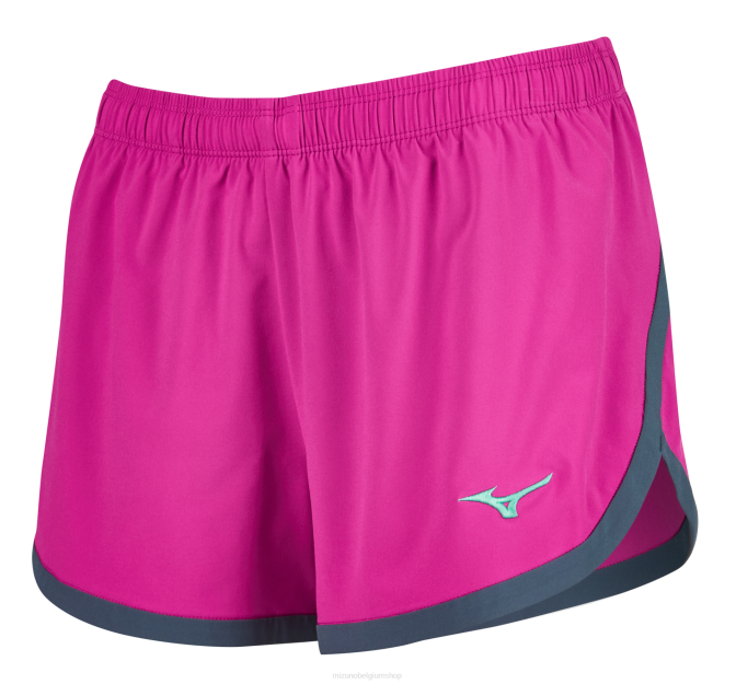 Mizuno impact kort vrouwen kleding festivalfuchsia-ombreblauw(6wre) VZJP2076