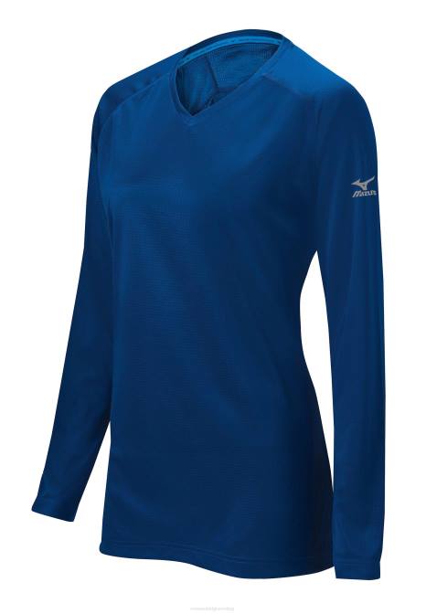 Mizuno comp training top meisje kleding marine (5151) VZJP2565