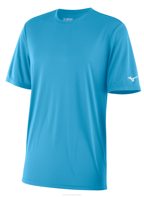 Mizuno nxt T-shirt met korte mouwen jeugd kleding lichtblauw(5555) VZJP1407