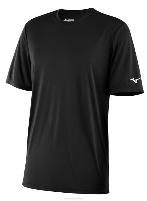 Mizuno nxt T-shirt met korte mouwen jeugd kleding zwart(9090) VZJP1398