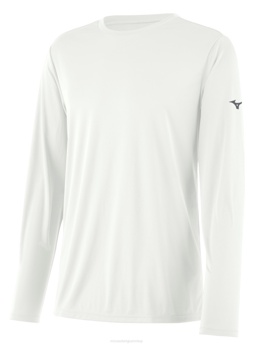 Mizuno nxt T-shirt met lange mouwen jeugd kleding wit(0000) VZJP1411