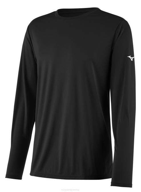 Mizuno nxt T-shirt met lange mouwen jeugd kleding zwart(9090) VZJP1412