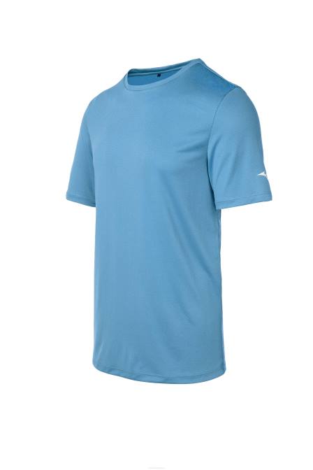 Mizuno tee jeugd kleding lichtblauw(5555) VZJP1511