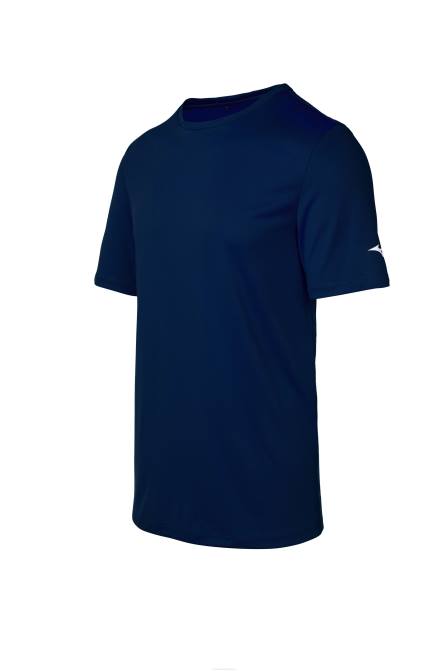 Mizuno tee jeugd kleding marine (5151) VZJP1509