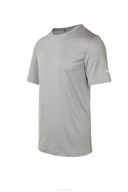 Mizuno tee uniseks kleding grijs(9191) VZJP1587