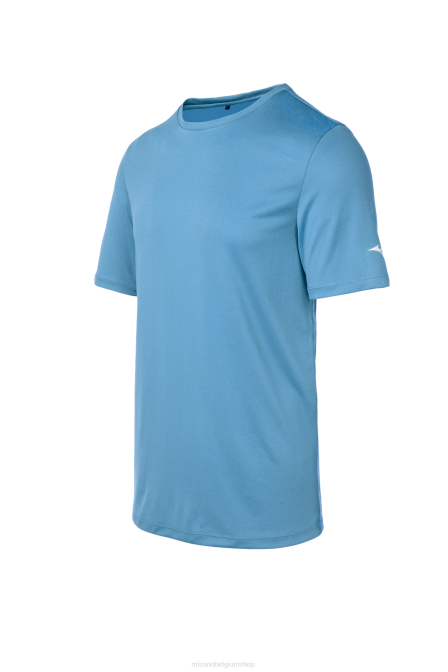 Mizuno tee uniseks kleding lichtblauw(5555) VZJP1585