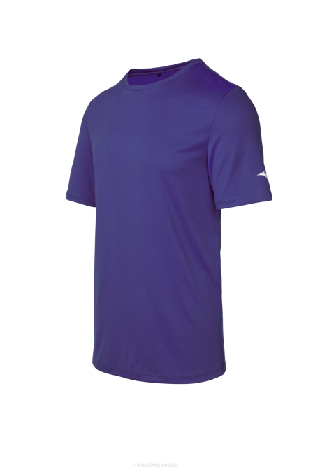Mizuno tee uniseks kleding paars(6060) VZJP1586