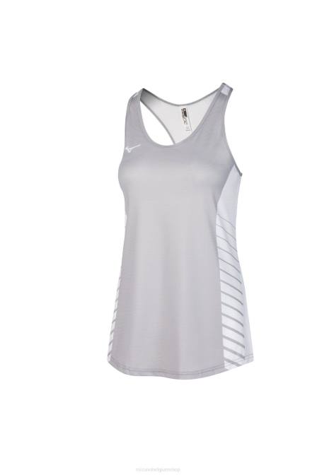 Mizuno team tank vrouwen kleding 20.team.grijs(sm36) VZJP2090