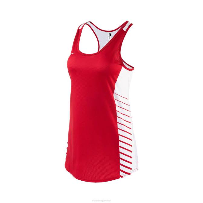 Mizuno team tank vrouwen kleding 20.team.rood(sm31) VZJP2085