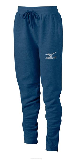 Mizuno joggingbroek lang uniseks kleding marine (5151) VZJP2456