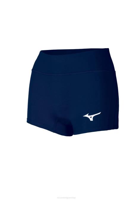 Mizuno top 2,5" binnenbeenlengte volleybal kort vrouwen kleding marine (5151) VZJP2231