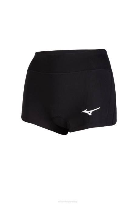 Mizuno top 2,5" binnenbeenlengte volleybal kort vrouwen kleding zwart(9090) VZJP2229