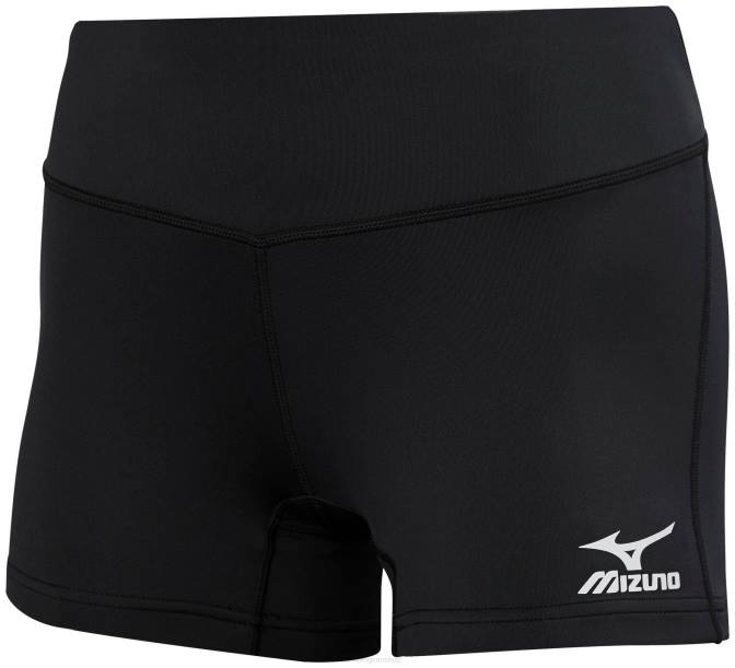 Mizuno volleybalshort met binnenbeenlengte van 3,5 inch jeugd kleding zwart(9090) VZJP2258