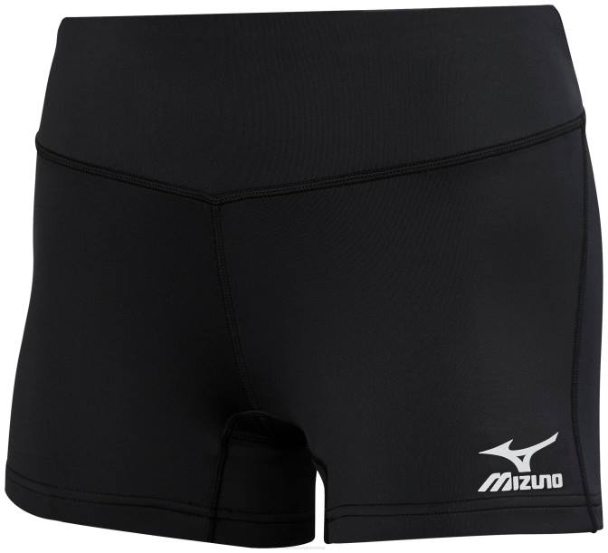 Mizuno volleybalshort met binnenbeenlengte van 3,5 inch uniseks kleding zwart(9090) VZJP2234