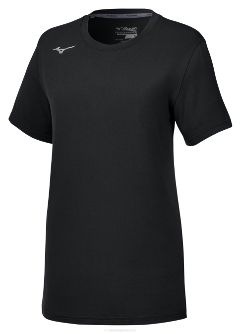 Mizuno aanvalst-shirt met korte mouwen 3.0 meisje kleding zwart(9090) VZJP2292