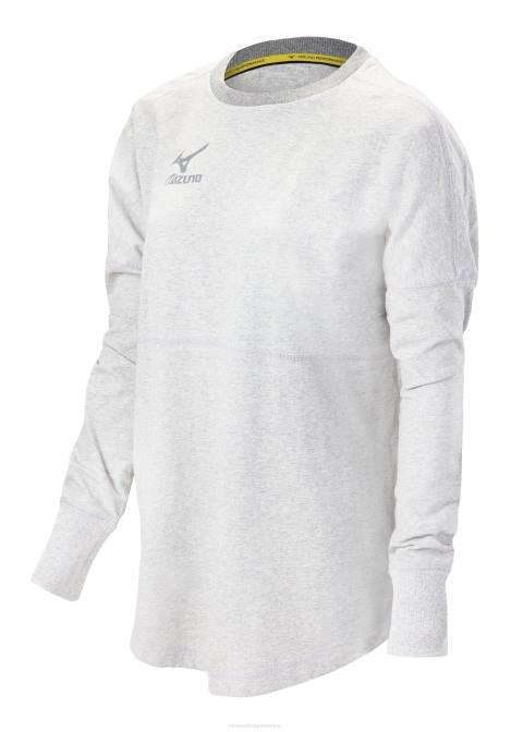 Mizuno hitters pullovertop uniseks kleding wit(0000) VZJP2481