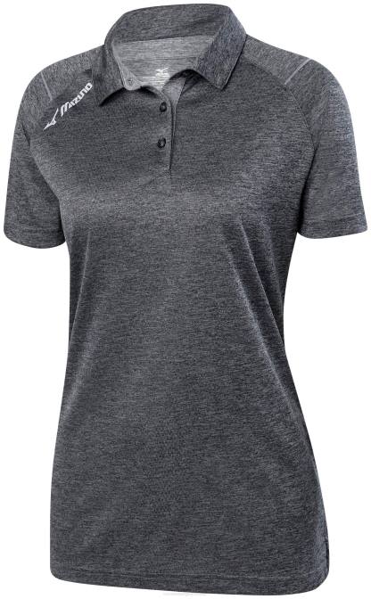 Mizuno volleybal polo vrouwen kleding houtskool(9292) VZJP2460